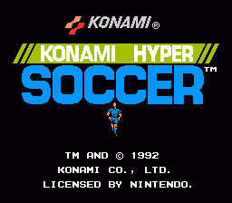 Konami Hyper Soccer screenshot 3 for NES
